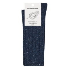 Homecore - Calcetines de lana y seda | Azul marino