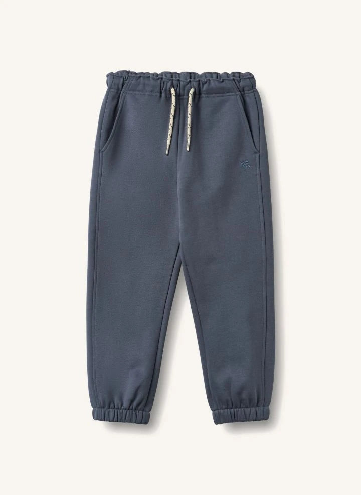 Wheat - Cosmo organik pamuk jogger pantolon | Gri mavi