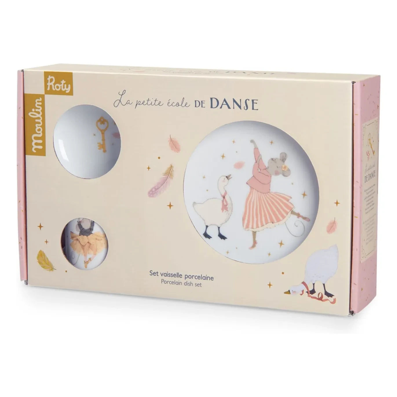 Moulin Roty - Vajilla de porcelana - La petite école de danse
