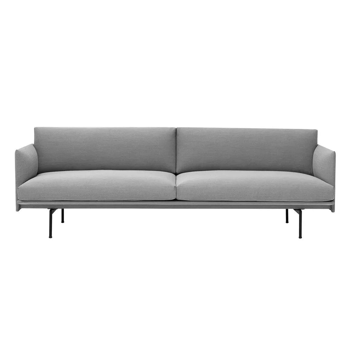Muuto - Outline Soft 3 Kişilik Kanepe, Anderssen & Voll | Gri