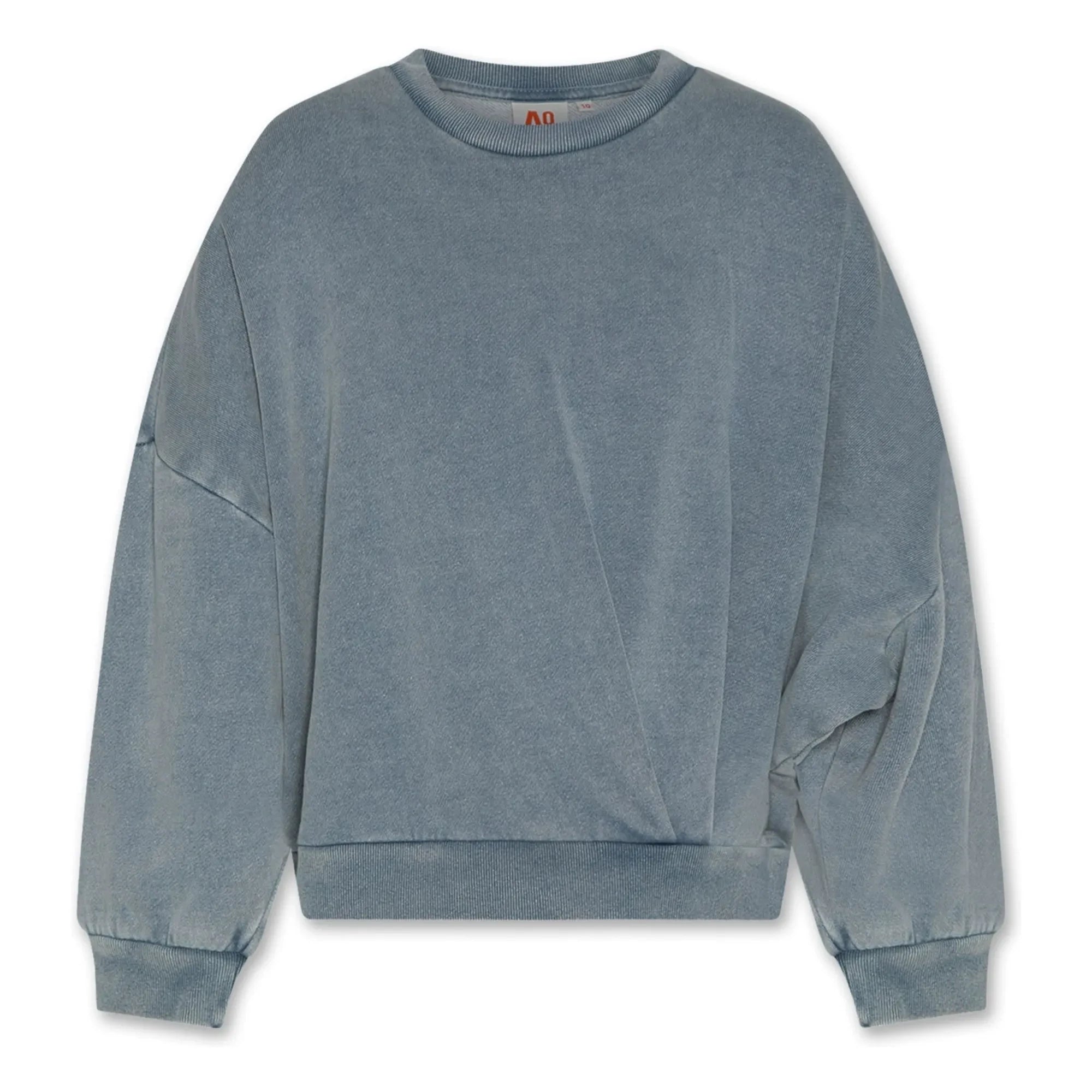 AO76 - Sudadera de algodón reciclado Lys | Gris azulado