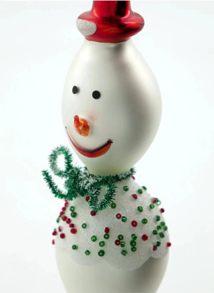 House Doctor - Adornos navideños de muñecos de nieve - Set de 3
