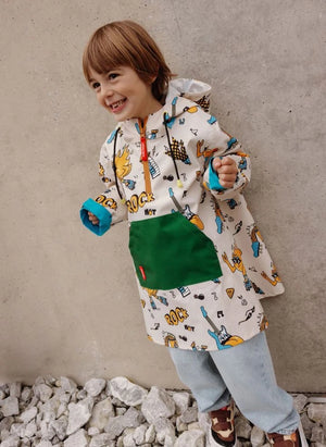 Hello Hossy - Rock n Fire impermeable | Blanco