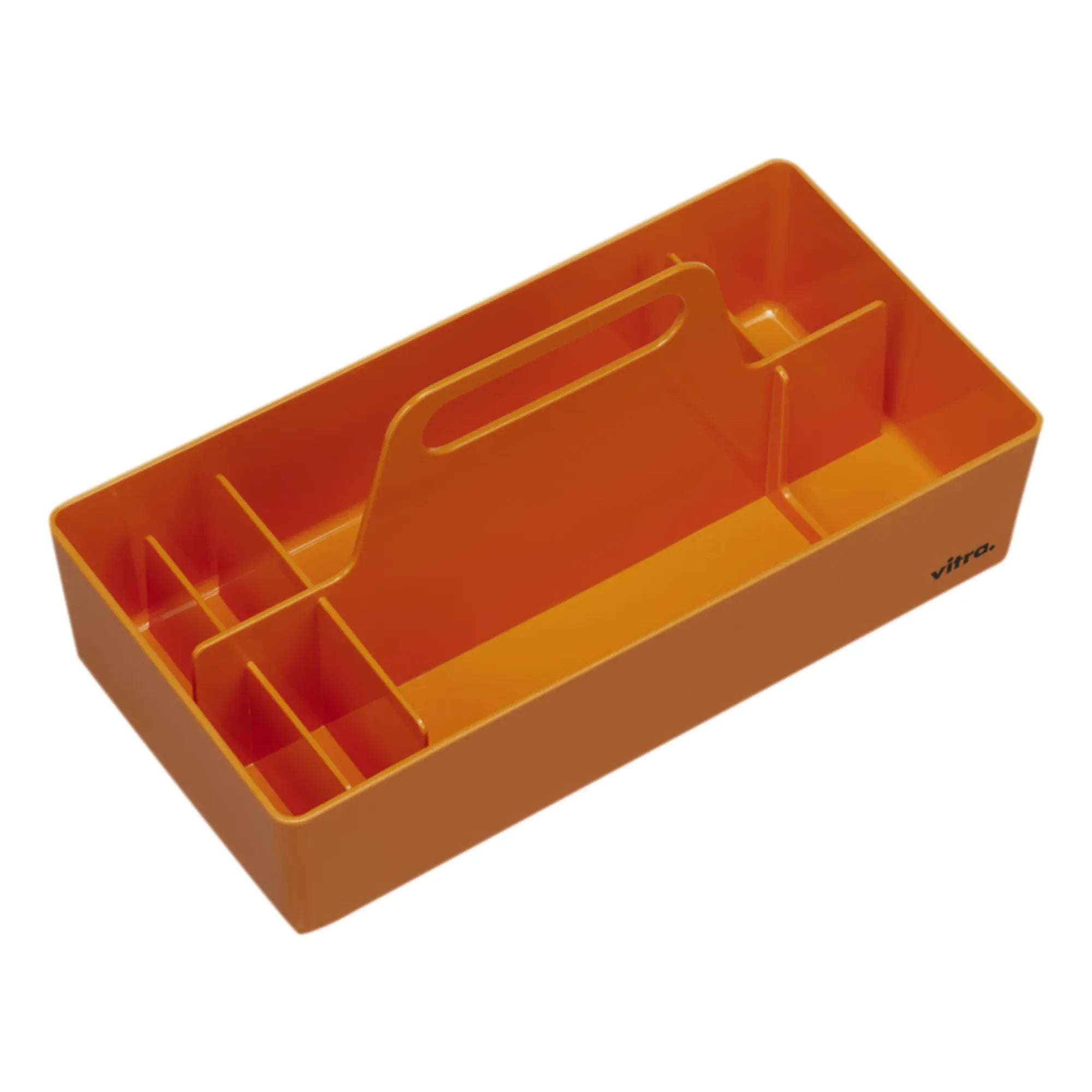 Vitra - Arik Levy | Caja de herramientas organizadora de plástico reciclado Tangerine