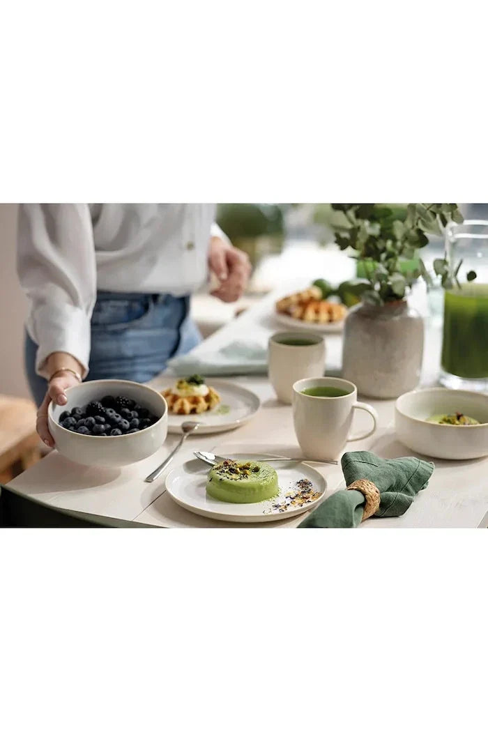 Villeroy & Boch Crafted Cotton Juego de Desayuno para Dos (6 piezas)