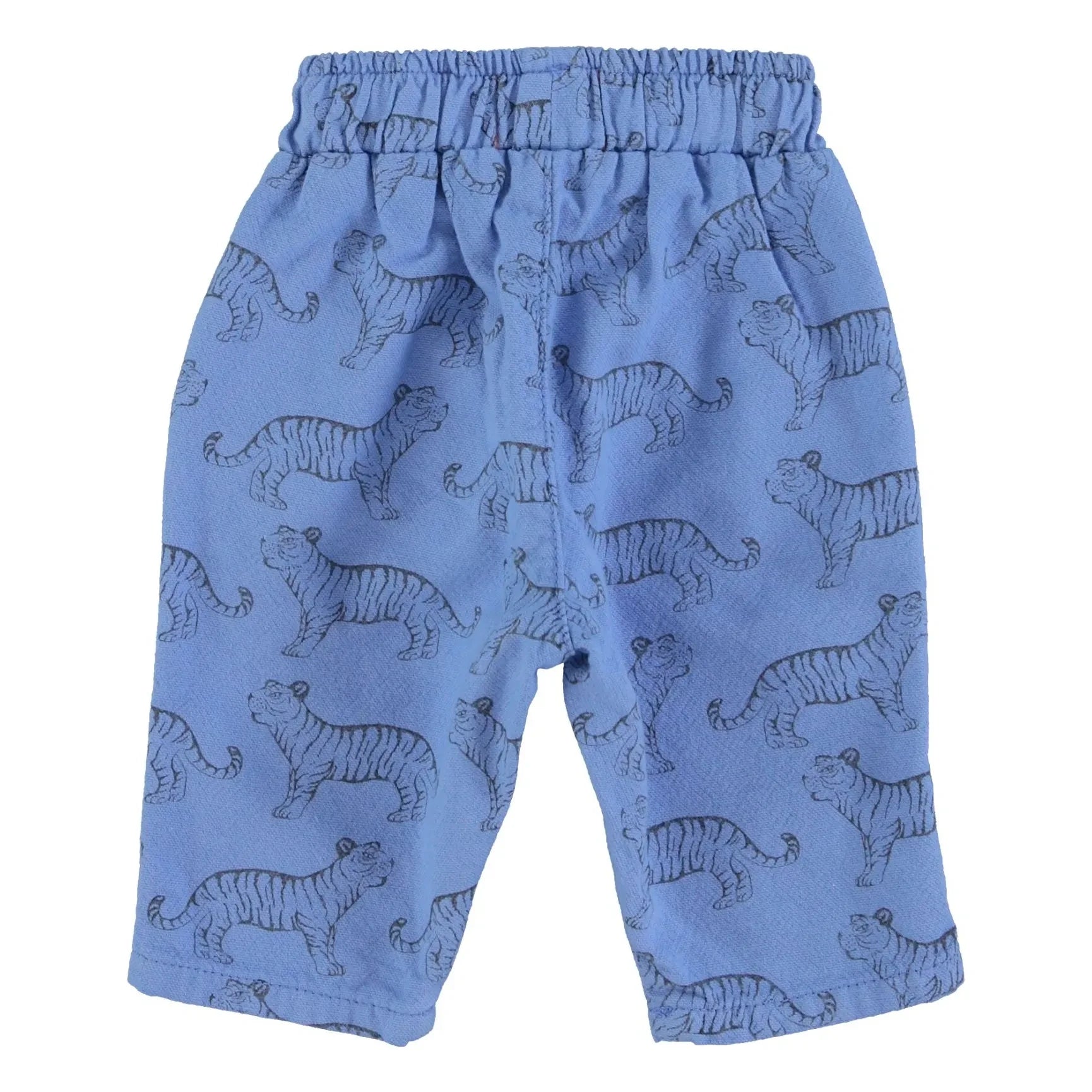 Piupiuchick - Pantalón de algodón orgánico con tigres | Azul