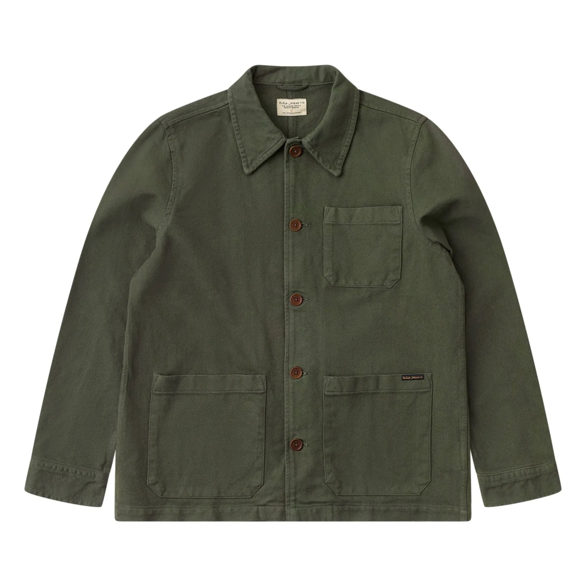 Nudie Jeans - Chaqueta Barney | Verde oliva
