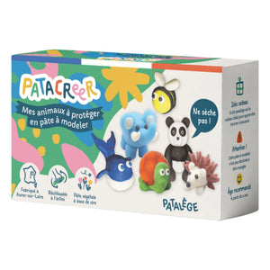 Patacréer - Pasta de Modelar para 6 Animales para Proteger