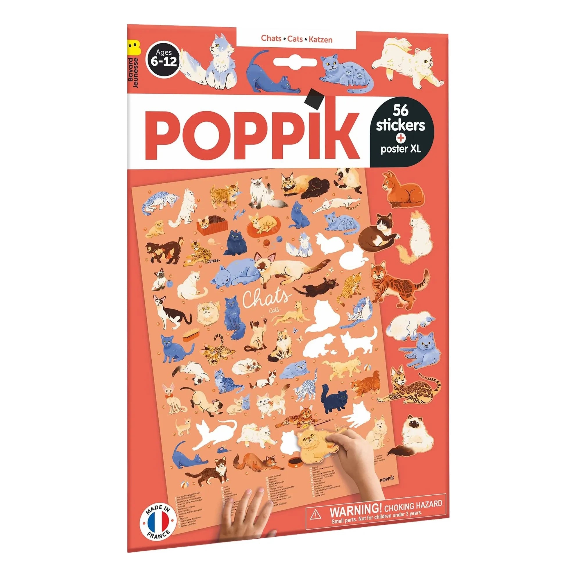 Poppik - Pegatinas póster Los Gatos
