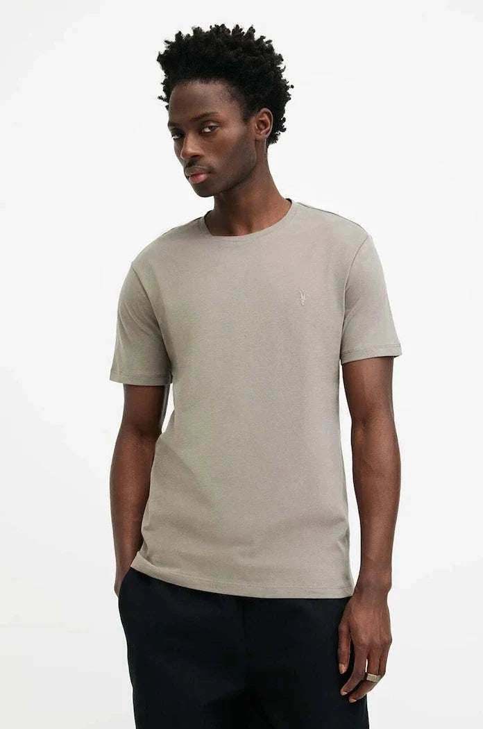 Camiseta de algodón AllSaints BRACE SS CREW