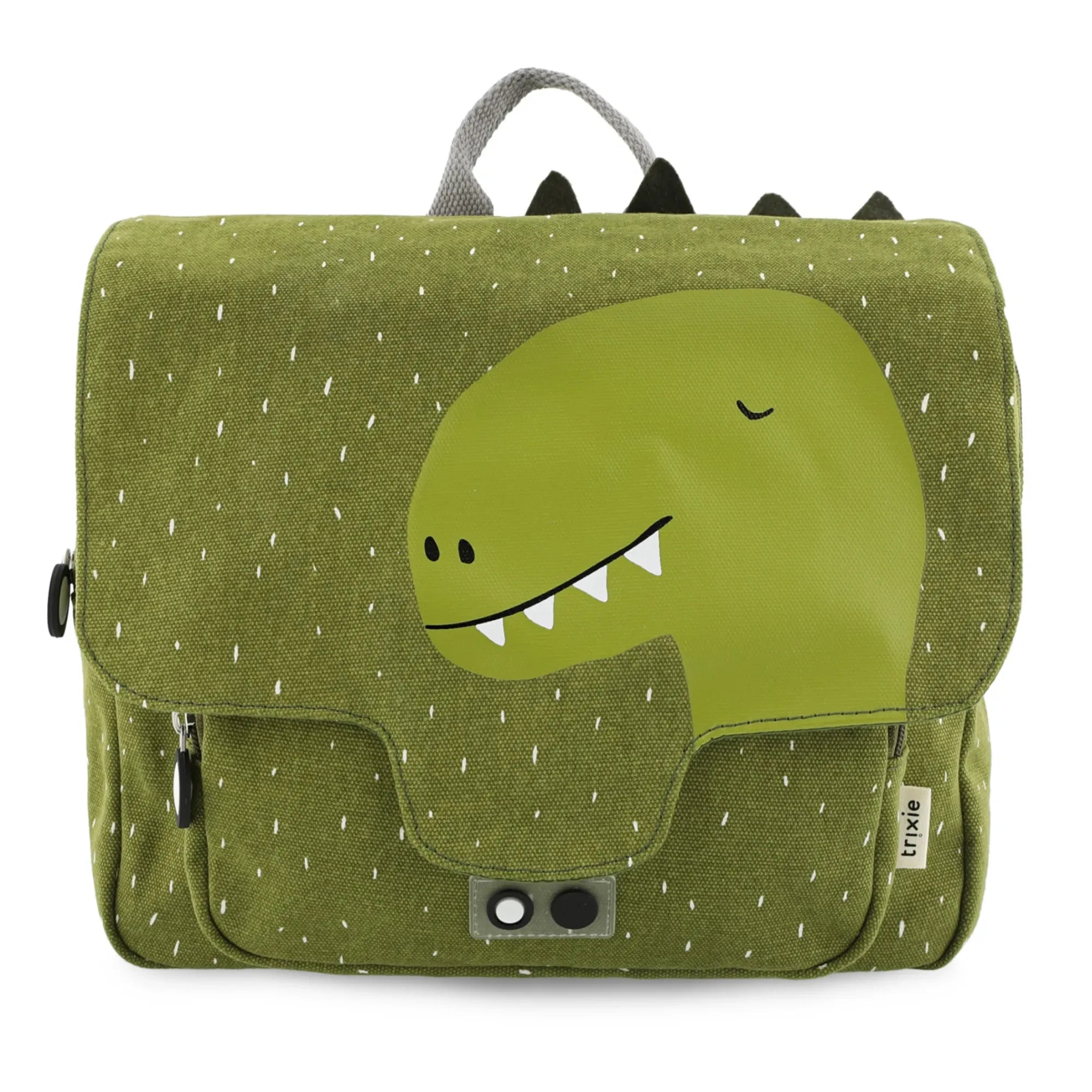 Trixie - Mochila Escolar Mr. Dino | Caqui