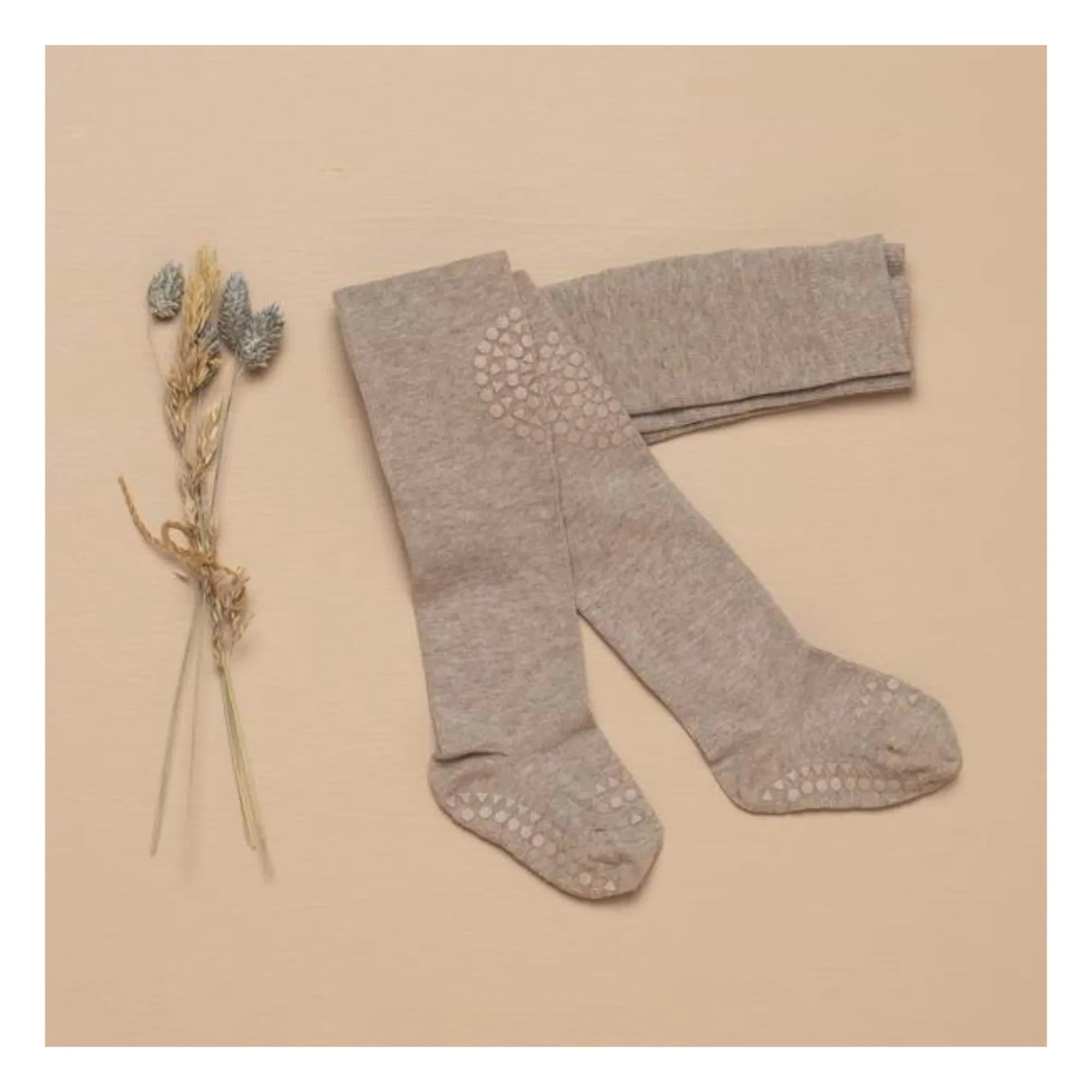 GOBABYGO - Mallas antideslizantes | Beige