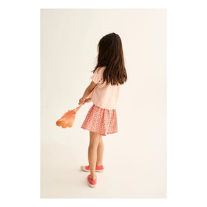 Cozmo - Falda Flor Leopar | Rojo