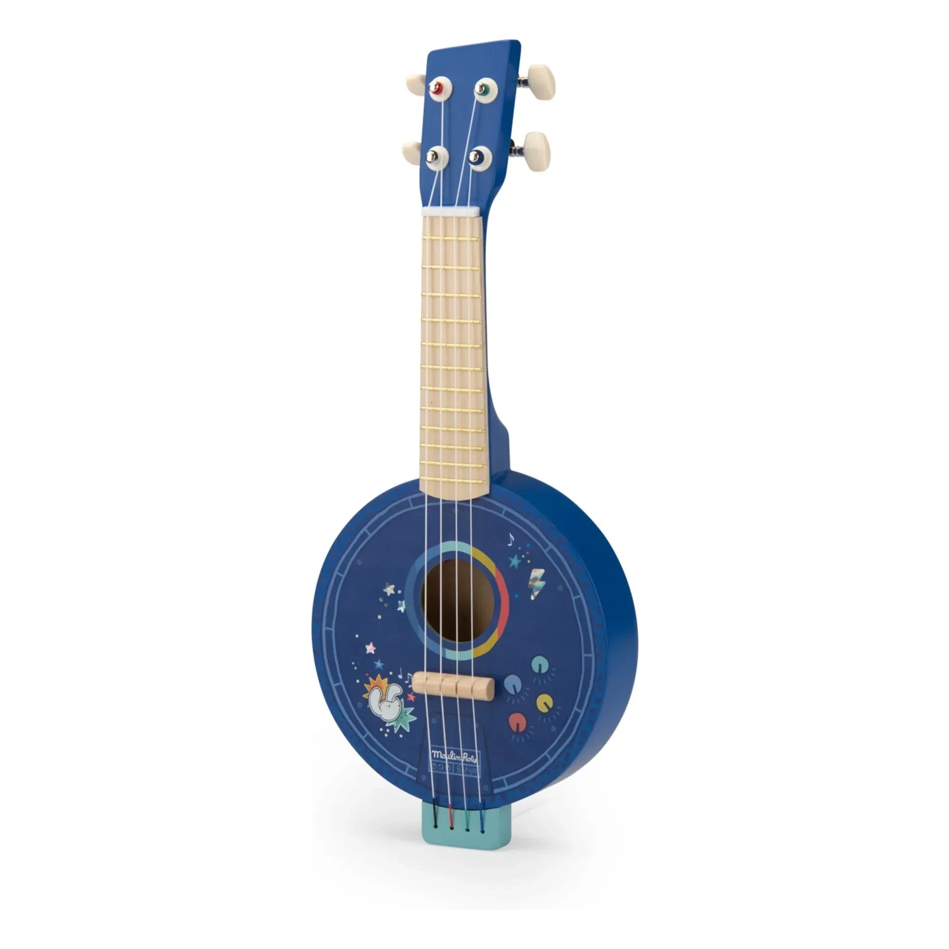 Moulin Roty - Banjo Puce & Pilou | Azul