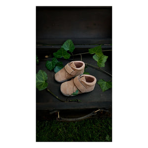 Petit Nord - Sandalias de rayas | Beige