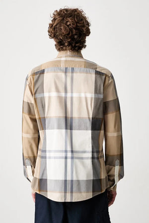 Camisa Barbour Harris tailored de algodón para hombre