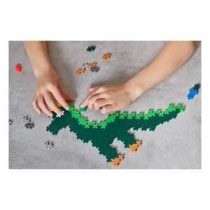 Plus-Plus - Set de exploración de dinosaurios - 600 piezas
