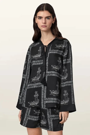 AllSaints camisa blusa de mujer LETTIE