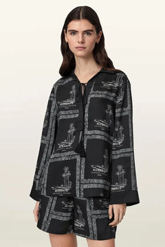 AllSaints camisa blusa de mujer LETTIE