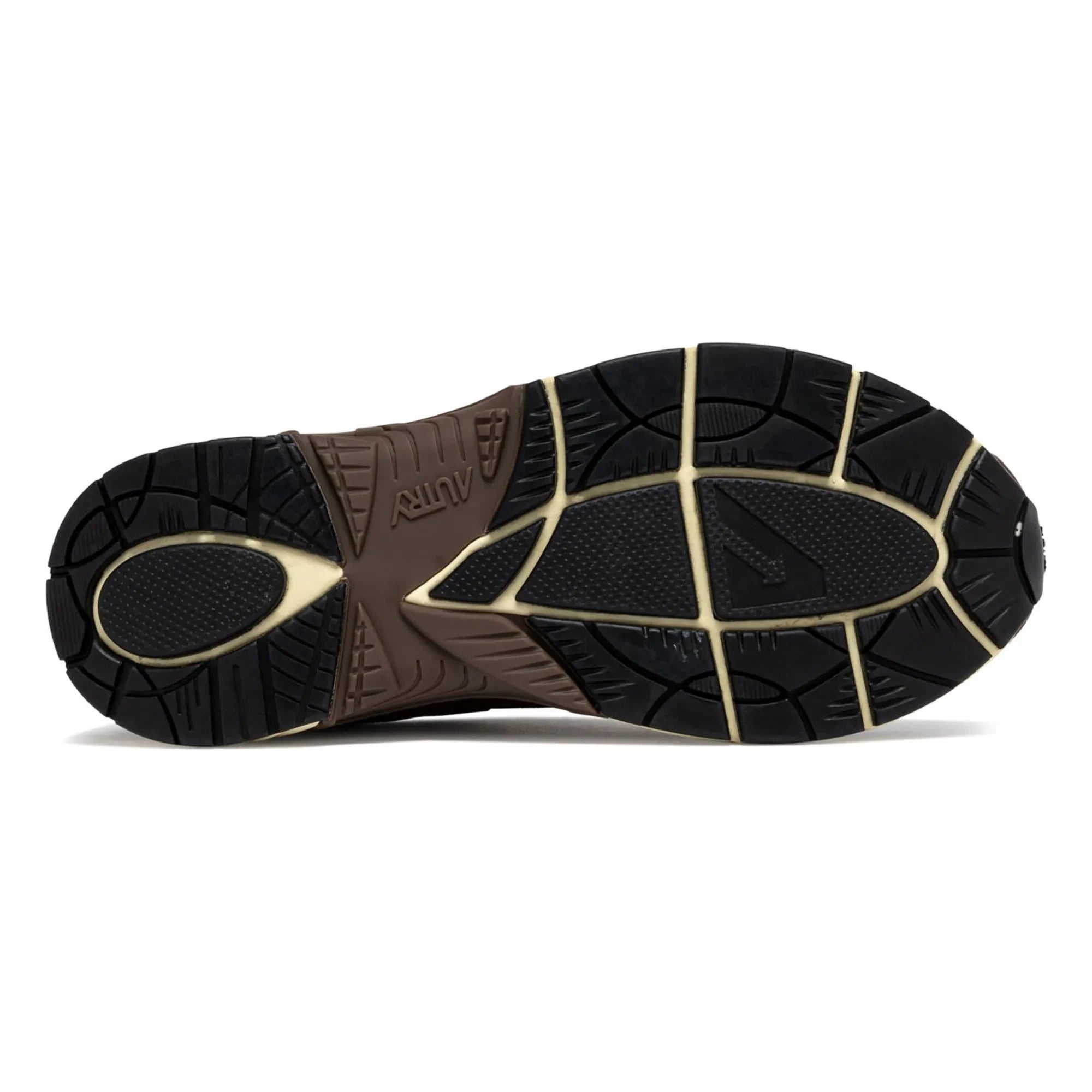Autry - Zapatillas deportivas bajas de dos tonos Hyperway de ante | Marrón