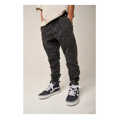 Tumble N'Dry - Morris pantalón de chándal de algodón orgánico | Negro