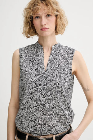 Blusa de algodón de tirantes para mujer Marc O'Polo