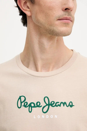 Camiseta de algodón para hombre EGGO N de Pepe Jeans
