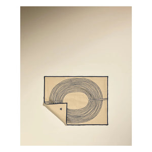 Maison Sarah Lavoine - Mantel individual bordado Mirage | Azul