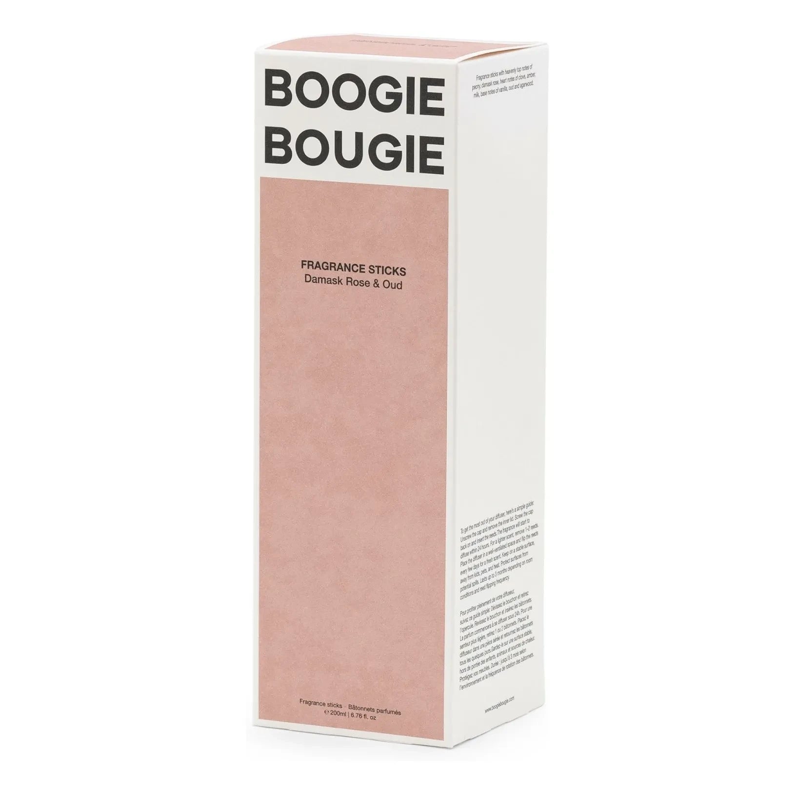 Boogie Bougie - Difusor de Rosa de Damasco y Oud