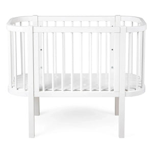 Sebra - Cuna cododo de madera | Blanca