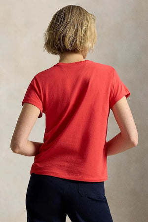 Camiseta de algodón para mujer Polo Ralph Lauren