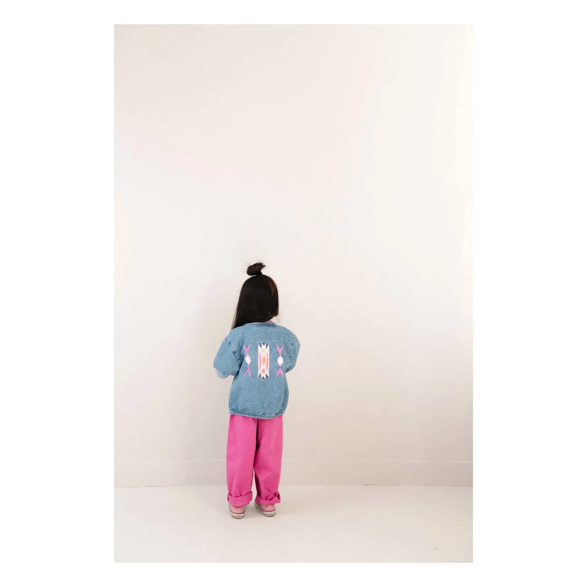 Jenest - Chaqueta vaquera de algodón orgánico Bobbi | Azul