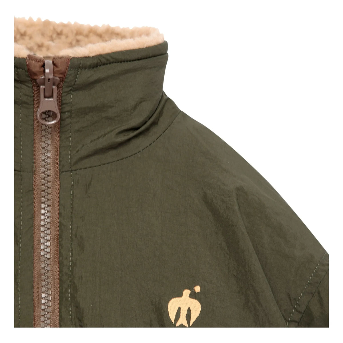 True Artist - Chaqueta Sherpa Reversible N°3 | Marrón
