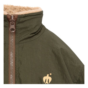 True Artist - Chaqueta Sherpa Reversible N°3 | Marrón