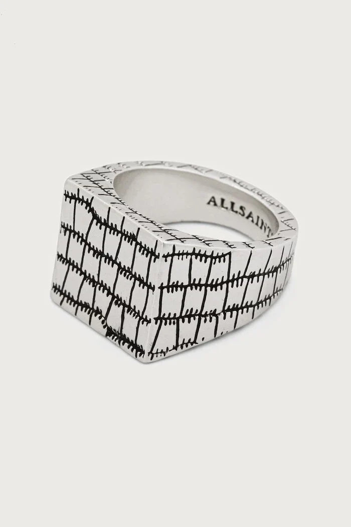 Anillo de sello de mujer de metal
