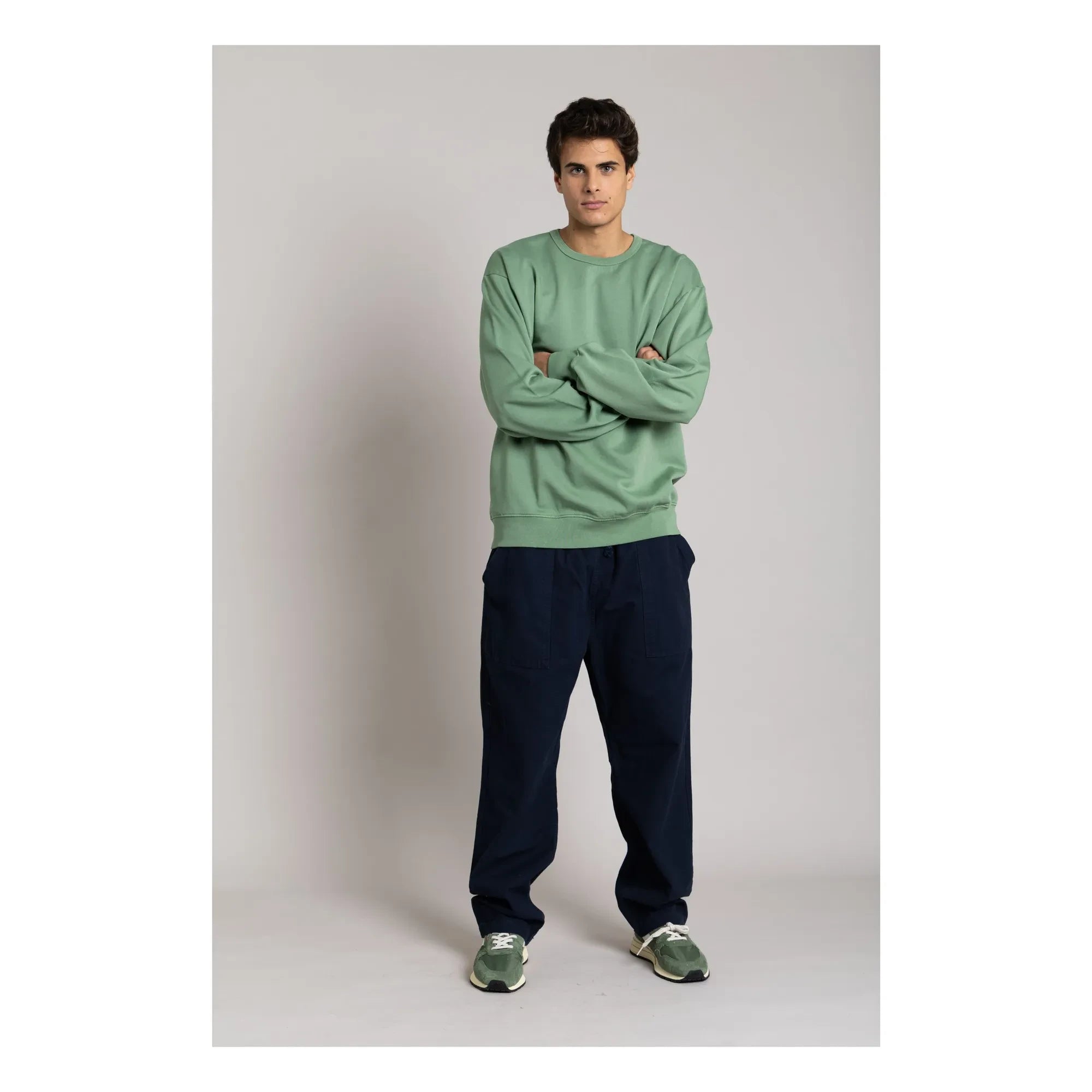 Sudadera de algodón orgánico Smallable Man - Bond | Caqui