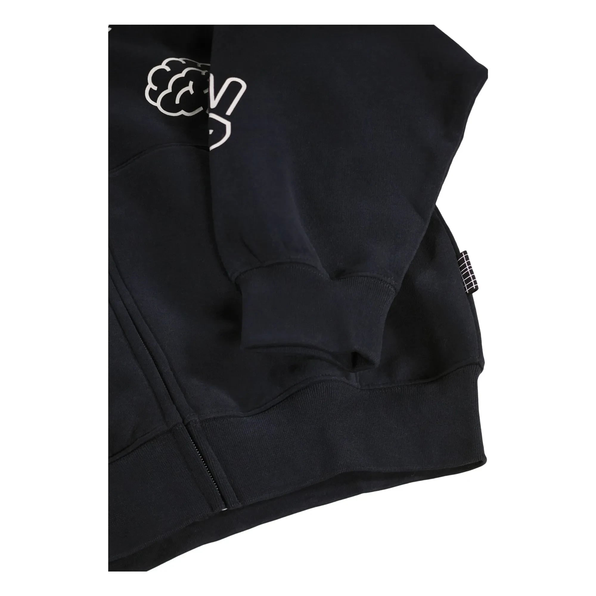 Molo - Marley Patch Fermuarlı Sweatshirt | Siyah