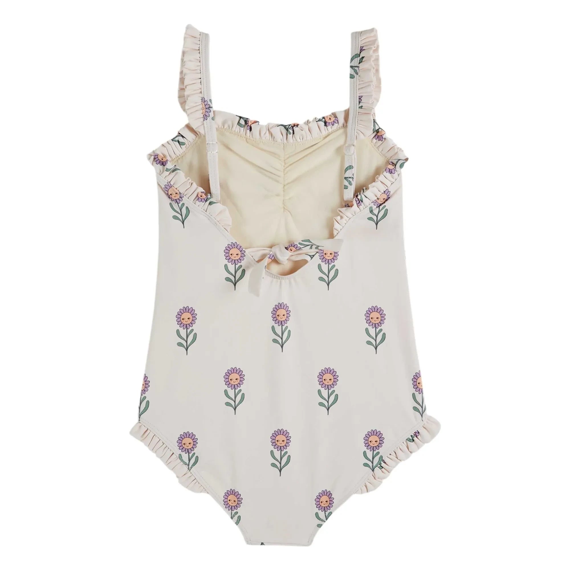 Emile et Ida - Bañador Estampado Floral | Crema
