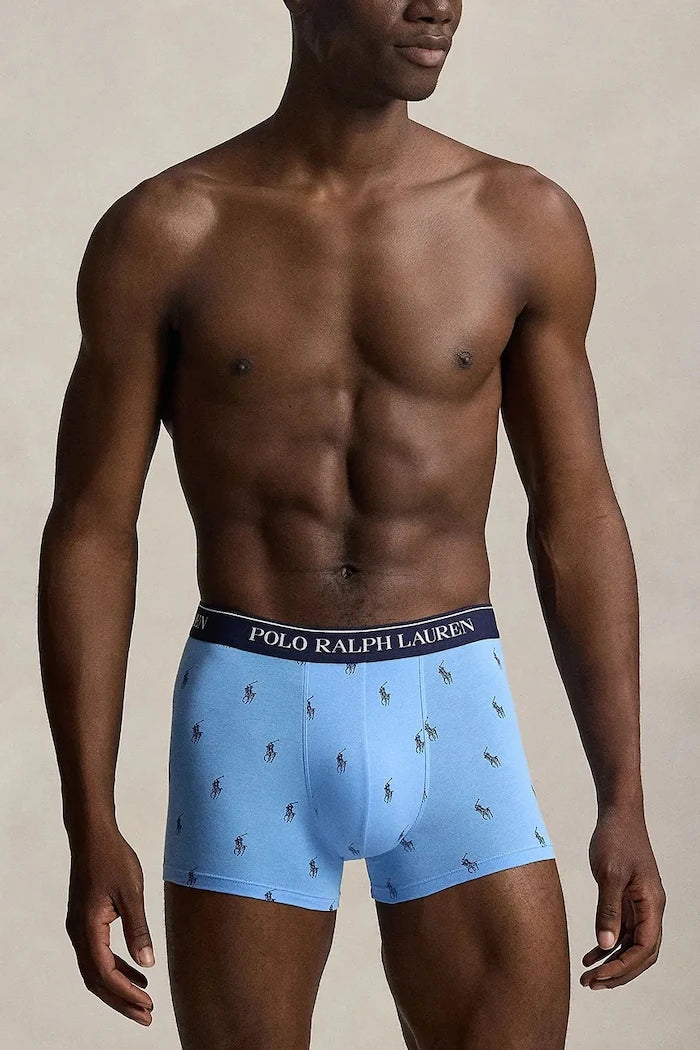 Bóxer de algodón elastano para hombre Polo Ralph Lauren, pack de 3