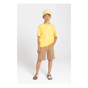 Smallable Kid - Camiseta Nils de algodón orgánico | Amarillo flúor