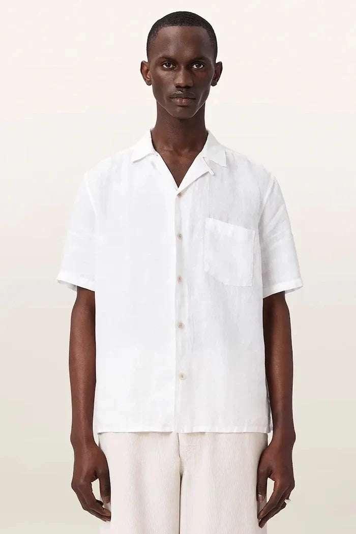Camisa de lino para hombre AllSaints TRI
