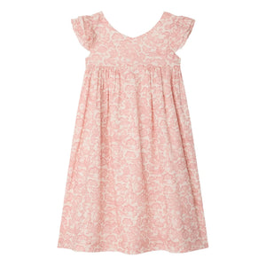 Bonpoint - Vestido Galantine Fleurie | Rosa empolvado