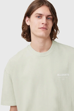 Camiseta extragrande de algodón para hombre AllSaints