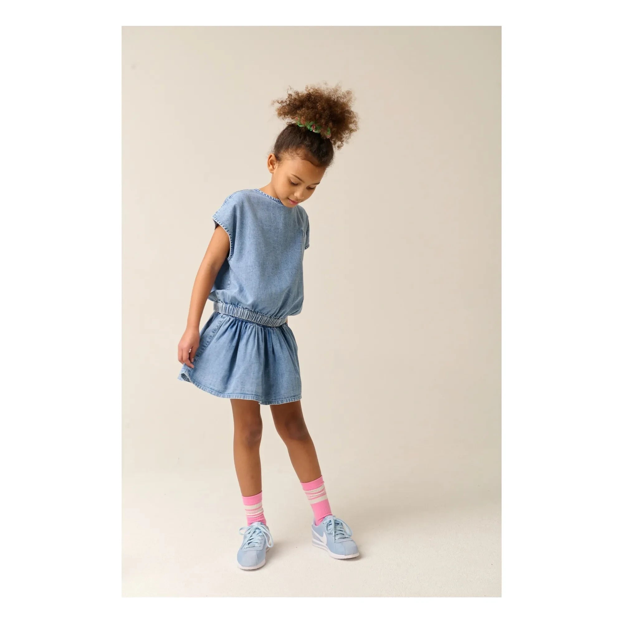 Tumble N'Dry - Falda Anguria vaquera azul lavada