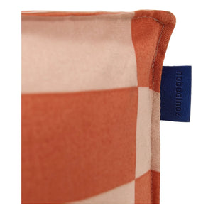Nobodinoz - Puf largo de exterior Matteo Tiles | Naranja