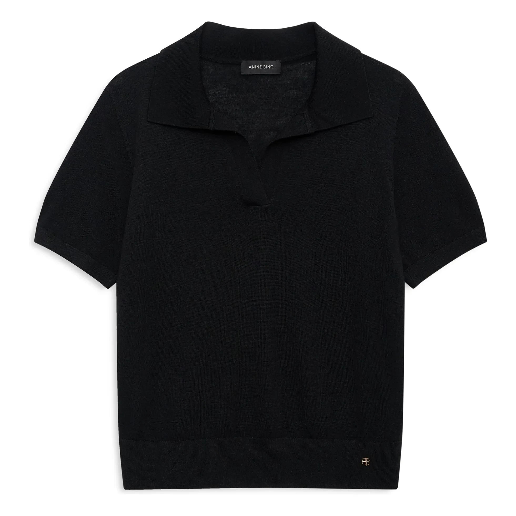 Anine Bing - Polo Moni | Negro