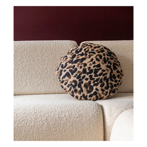 The Socialite Family - Cojín jacquard Bomboloni | Leopard