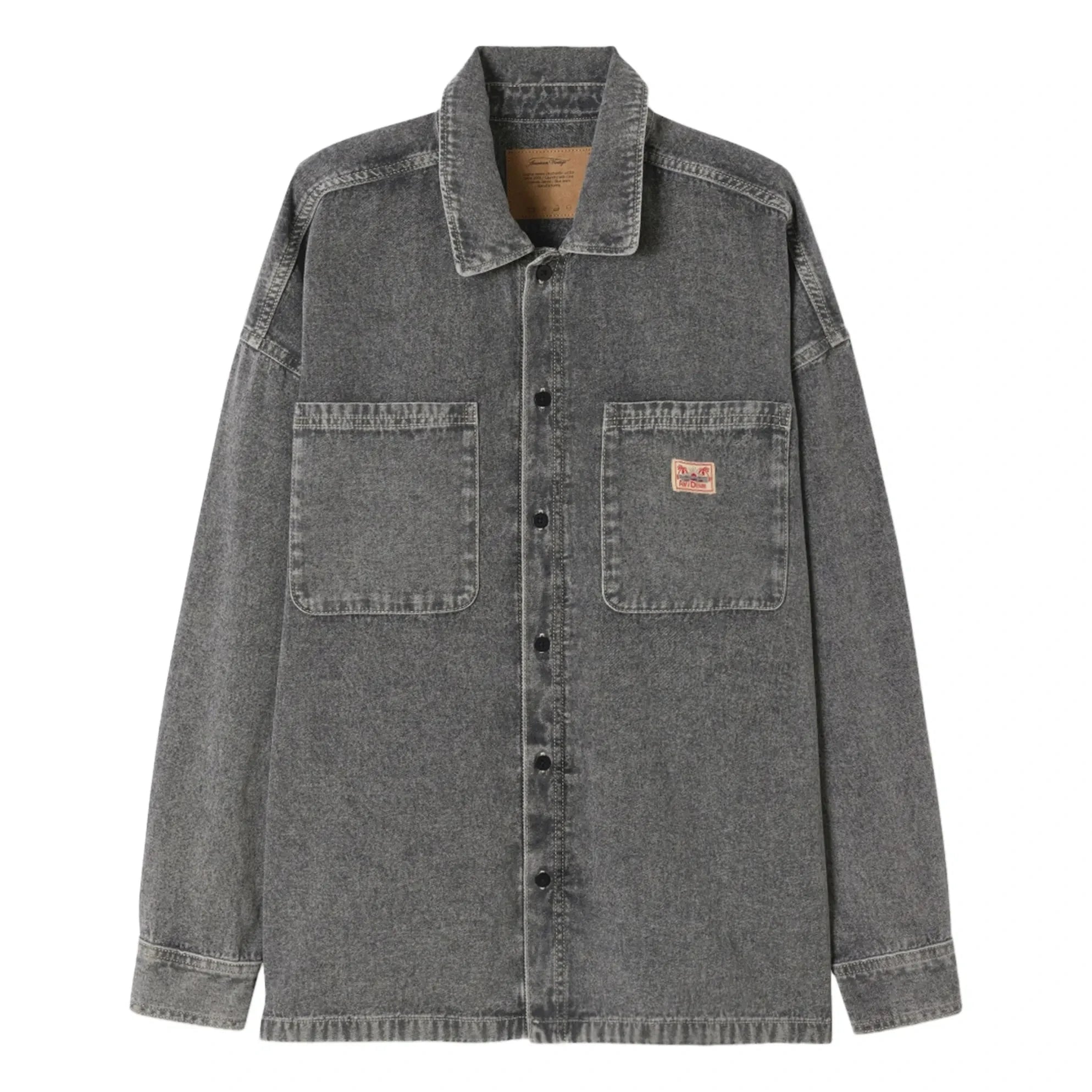 American Vintage - Camisa Jazy | Gris carbón