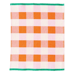 Tarta Gelatina - Mantel individual de algodón orgánico | Naranja