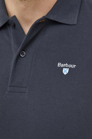 Camiseta de algodón para hombre con cuello Barbour ESSENTIALS